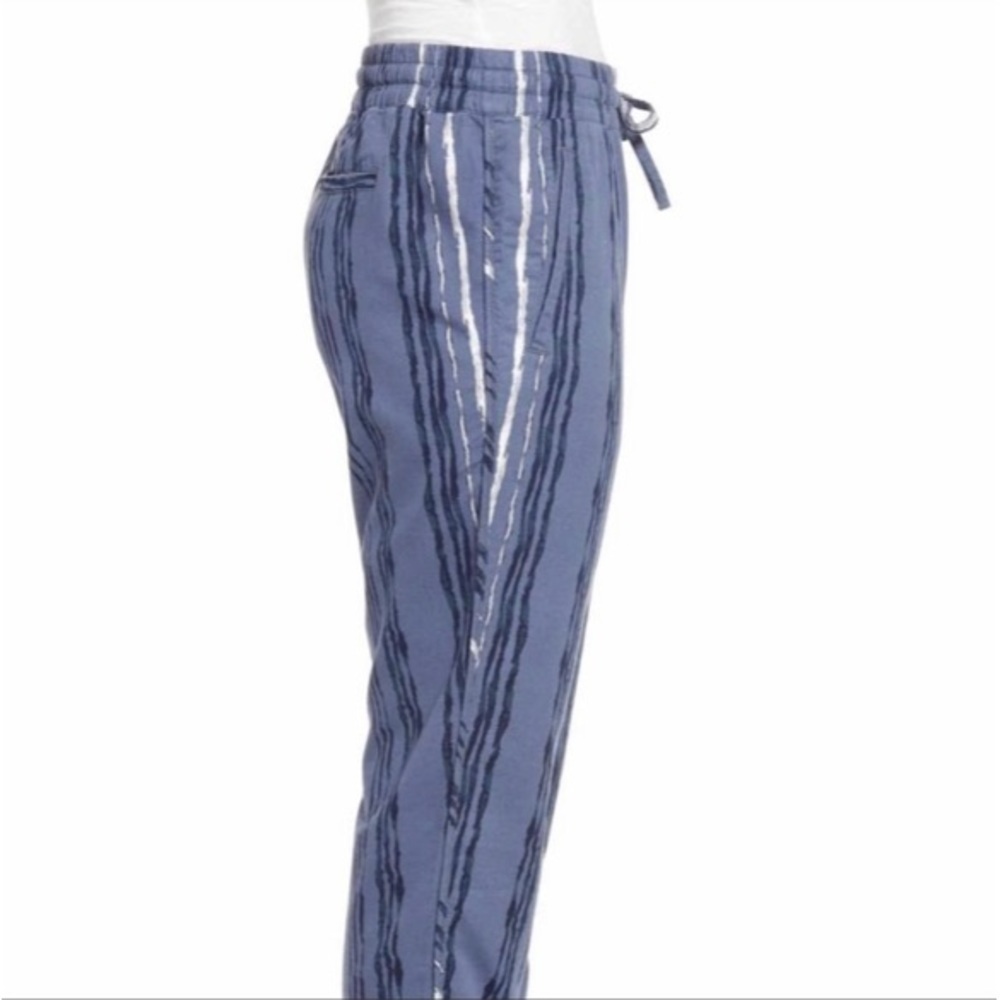 CASLON Casual Blue and White Striped Drawstring Waist Pants Size XS - Picture 3 of 12